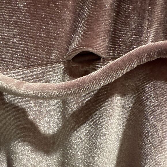 MORI LEE madeline gardner stretch velvet bridesmaid dress Prom Y2K *needs Repair - Picture 8 of 9